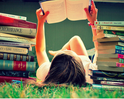 Grazie per i libri!
