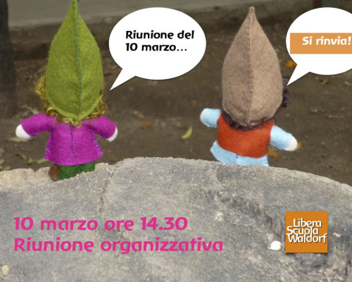 Riunione per il Bazar di Primavera rinviata