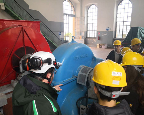 Visita alla centrale idroelettrica