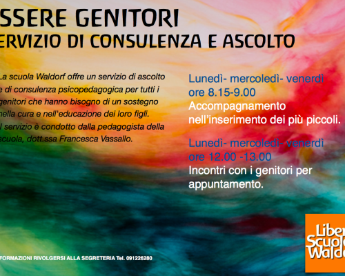 Essere genitori. Servizio di consulenza e ascolto