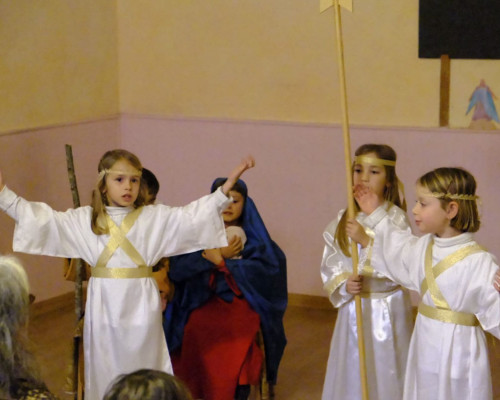La I classe recita i Re magi