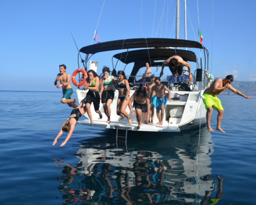 Il viaggio dell´VIII alle Isole Eolie