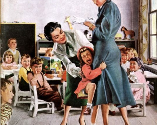 Il passaggio da casa a scuola 