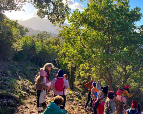 La IV classe a Serra Guarneri