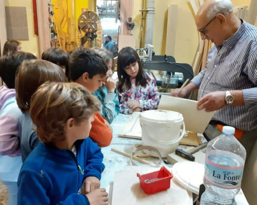 La III in falegnameria