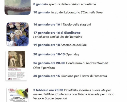 In calendario a gennaio