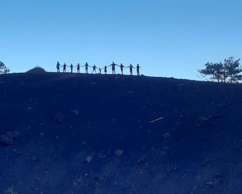 La VI classe sull´Etna - ottobre 2022