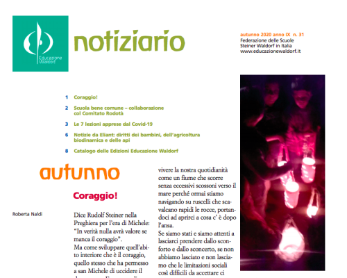 Notiziario - Autunno 2020