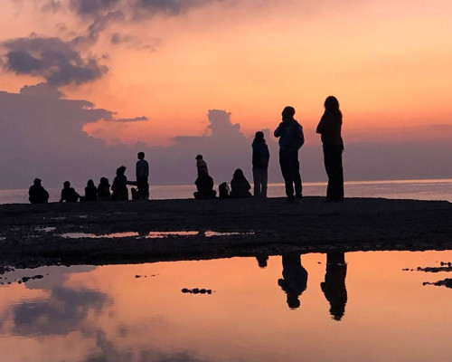 L´VIII classe attende l´alba di San Michele