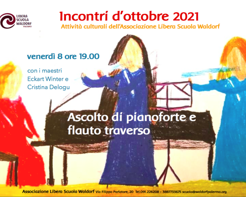 Ascolto di pianoforte e flauto traverso