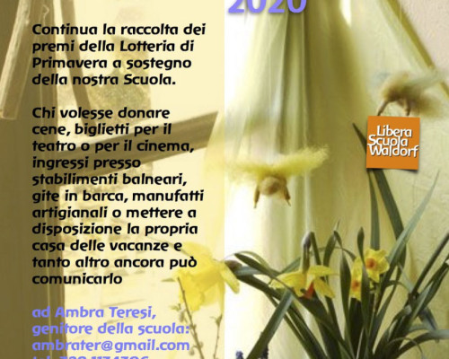 Raccolta premi della Lotteria di Primavera