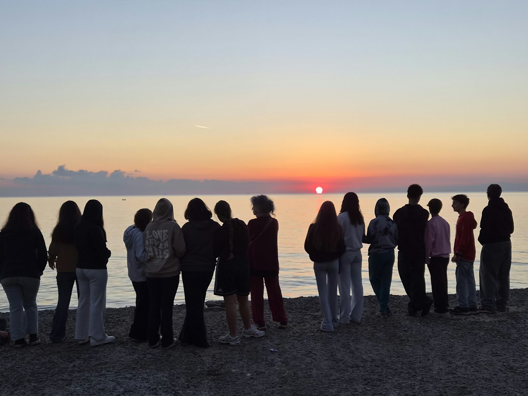 Il sole che nasce a San Michele