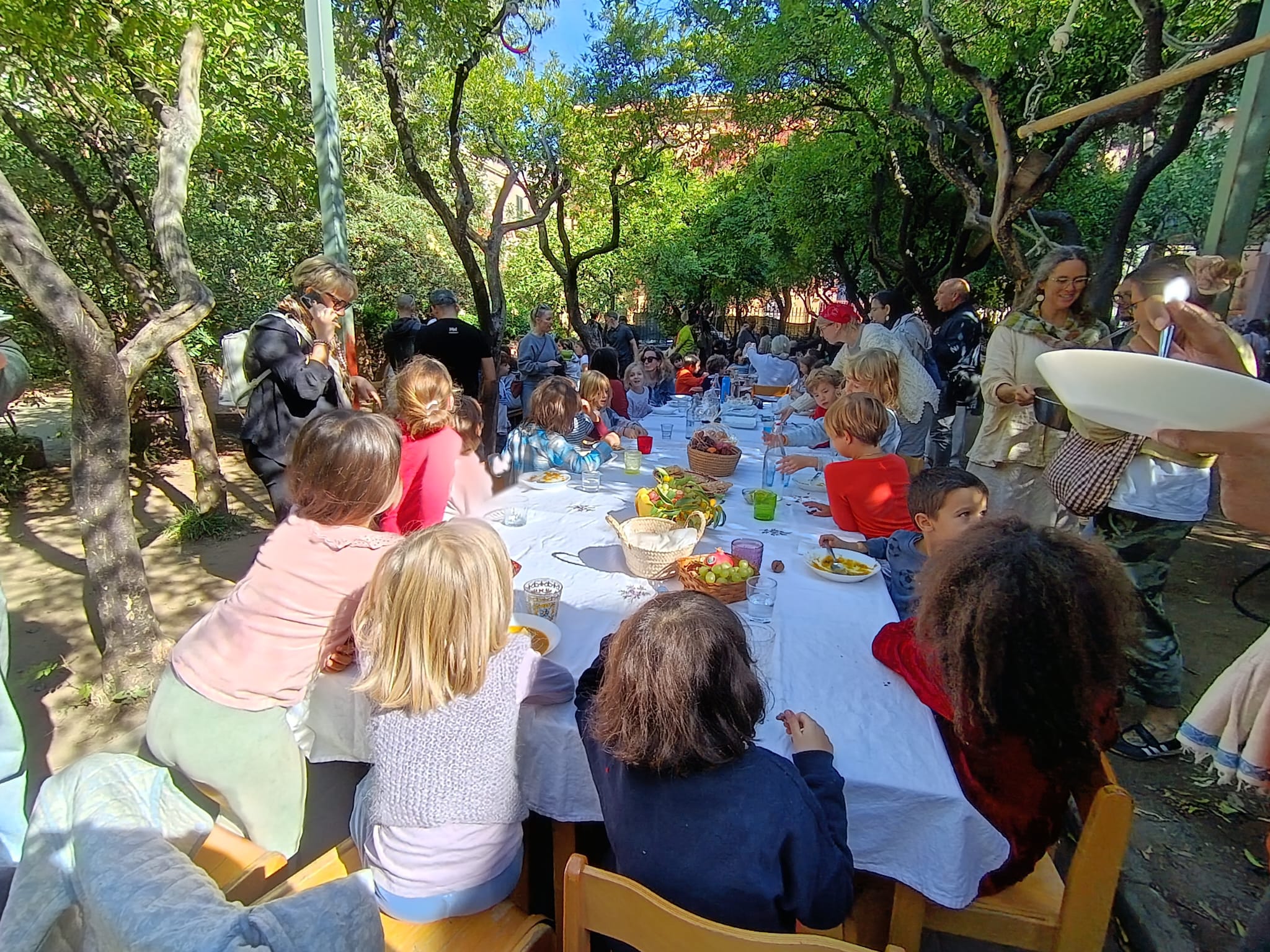 Momenti della festa d'autunno