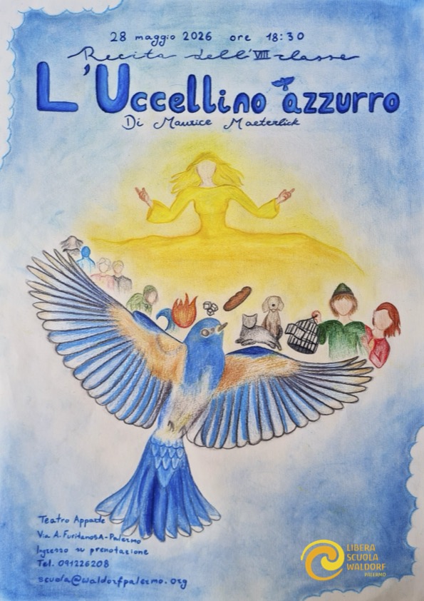 L'uccellino azzurro. Recita dell'VIII