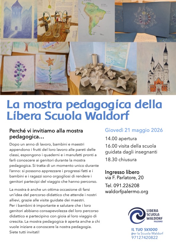 La mostra pedagogica della Scuola Waldorf