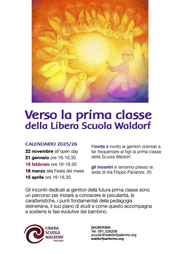 Verso la I classe. Incontro di febbraio