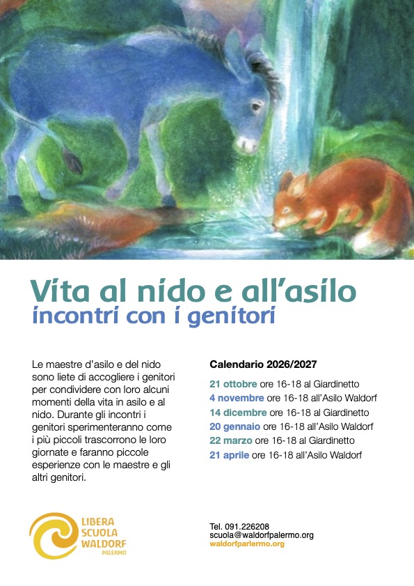 Vita al nido e all'asilo. Incontri con i genitori