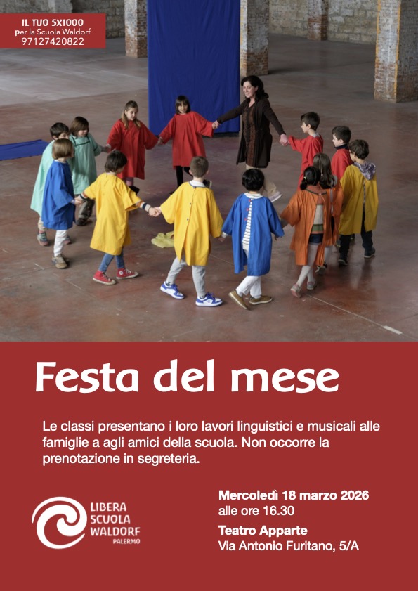Festa del mese al teatro Apparte