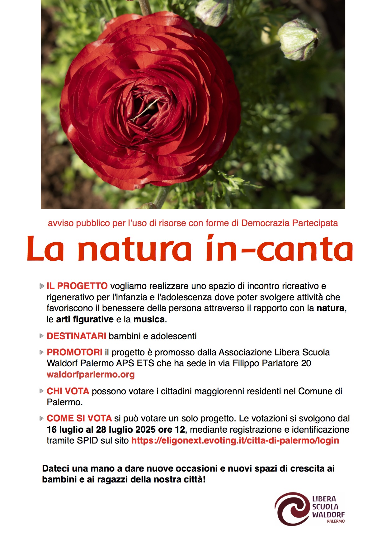 La natura in-canta. Progetto di democrazia partecipata