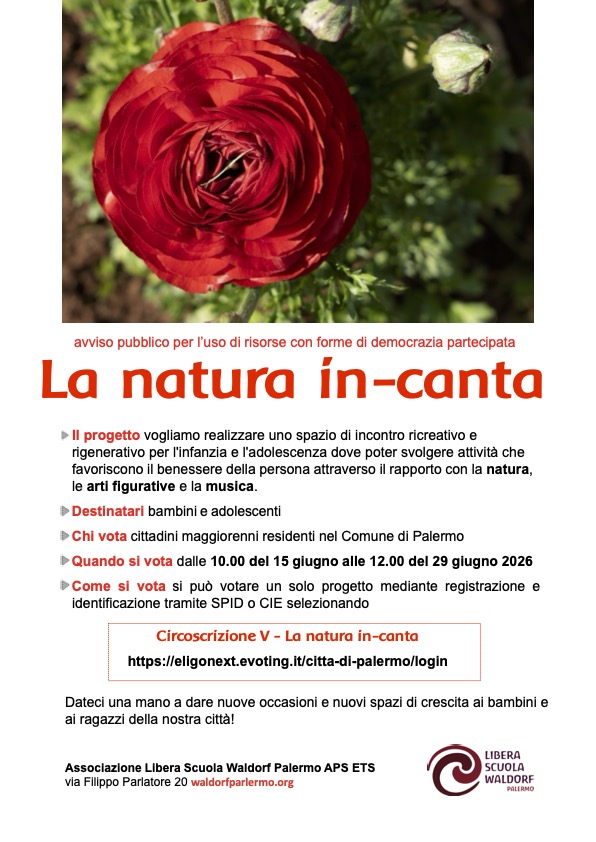 La natura in-canta. Progetto artistico e sociale