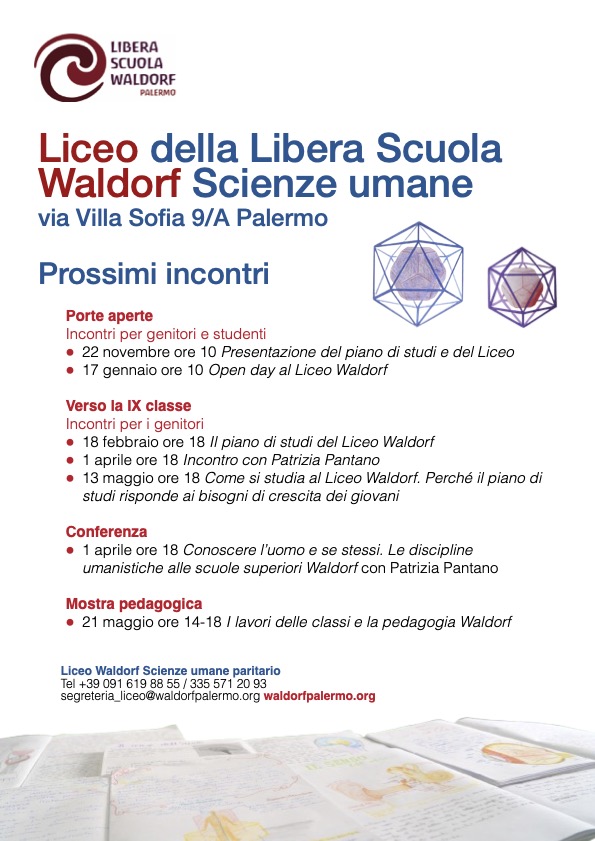 Il Liceo Waldorf apre le porte
