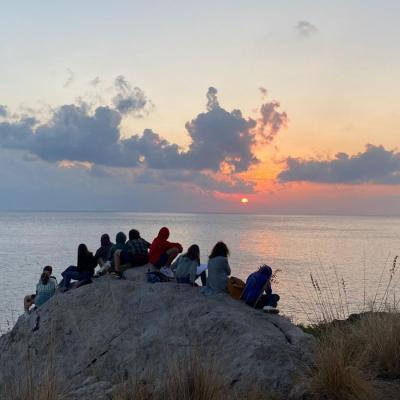 L´alba di San Michele 2023 a Capo Gallo